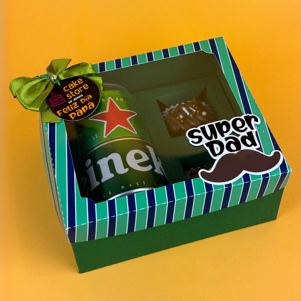 Box Beer Cake Store para Papá - Green