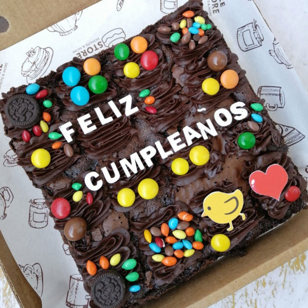 Torta Brownie con Topping