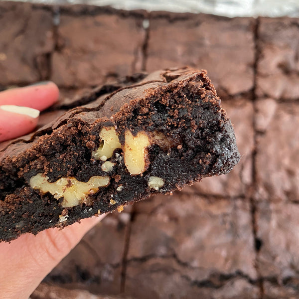 Brownie con nueces